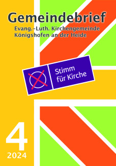 Gemeindebrief Königshofen an der Heide 2024-3 Titelblatt