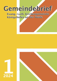 Titelseite Gemeindebrief Königshofen an der Heide 2024-1