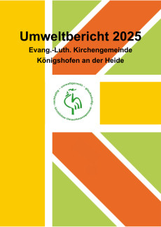 Umweltbericht der Kirchengemeinde Königshofen an der Heide 2025 - Deckblatt